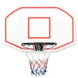 vidaXL Basketballkorb Weiß 109x71x3 cm Polyethylen