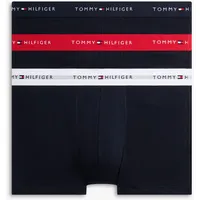 Tommy Hilfiger Trunk schwarz/rot/weiß XL 3er Pack
