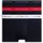 Tommy Hilfiger Trunk schwarz/rot/weiß XL 3er Pack