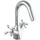 PaulGurkes Design Wasserhahn Zweigriffmischer Kreuzgriff Badarmatur