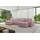 altdecor Wohnlandschaft ENIL-U 401x189x68 Rosa Cord