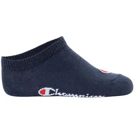 Champion Socken, 6er Pack - Sneaker Socken, Logo, einfarbig Pink/Weiß/Blau 31-34