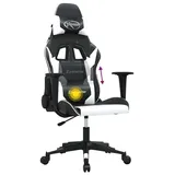 vidaXL Gaming-Stuhl Kunstleder Schwarz