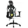vidaXL Gaming-Stuhl Kunstleder Schwarz