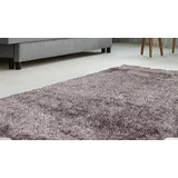 Bruno Banani Hochflor-Teppich BRUNO BANANI "Alga", dunkel champagner, B:160cm H:40mm L:230cm, Kunstfaser, Teppiche, Uni, Shaggy, Langflor, besonders weich und kuschelig, Wohnzimmer