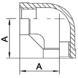 Springer Gewindefitting 90° IG NPS=1/2 ′′ 301