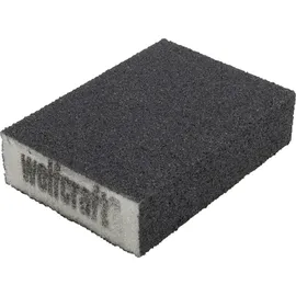 WOLFCRAFT Schleifblock Schaumgummi K40/80 100 x 25 x 70 mm