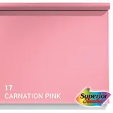 Superior Hintergrund 1.35x11m Carnation Pink (NR 17) (Sperrgut)