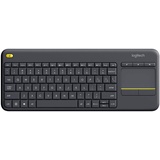 Logitech K400 Plus Touch Wireless Tastatur IT schwarz (920-007135)