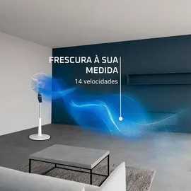 Rowenta Turbo Silence Extreme 40 cm Standventilator Weiß