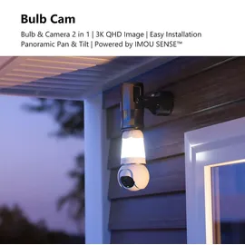 Imou Bulb Cam 2K Weiß