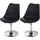 MCW Drehstuhl Vaasa T501 Kunstleder schwarz 2er Set