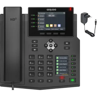 GEQUDIO GX5+ IP-Telefon Set mit Netzteil