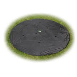 Trampolin-Abdeckplane EXIT, schwarz, Planen, Kinder, B/H/L: 366cm x 9cm x 366cm, Polyvinylchlorid (PVC), ø: 366 cm, für Trampolin »Supreme Ground Level« rund, B:366cm H:9cm L:366cm