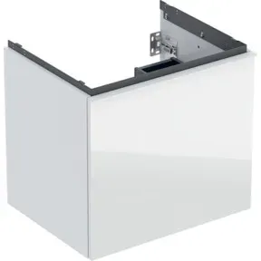 Geberit Waschtischunterschrank Acanto 1 La., 1 I-Lade, B 60cm, w g / w g / w m