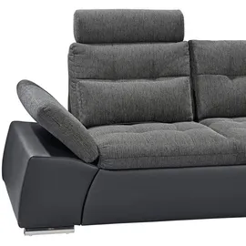 ed exciting design Ecksofa JAKARTA / schwarz