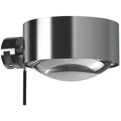 Top Light Puk Maxx Fix + Spiegelklemmleuchte schwarz matt-chrom | ohne Abdeckung (für Nachbestellungen) | Standard-Fassung