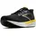 Brooks Launch 12 Herren Schwarz / Cybergelb / Auster 45