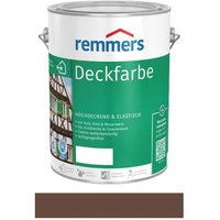 Remmers Deckfarbe Nussbraun 10 Liter Wetterschutz für Holz und Dachrinnen NEU