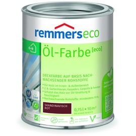 Remmers Öl-Farbe [eco] skandinavisch rot 0,75 l