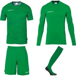 UHLSPORT Herren Prediction Torwart Set, grün, 3XL