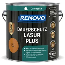 Renovo Dauerschutzlasur PLUS teak 4 l