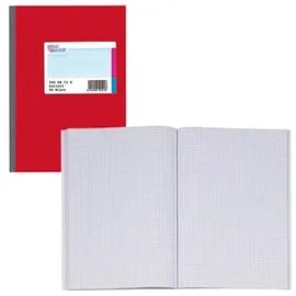 KÖNIG & EBHARDT Geschäftsbuch A5 kariert rot 1 St.