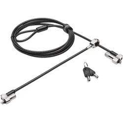 Kensington NanoSaver Keyed Twin - Sicherheitskabel