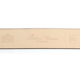 Anthoni Crown Herrengürtel Leder 110 cm Braun