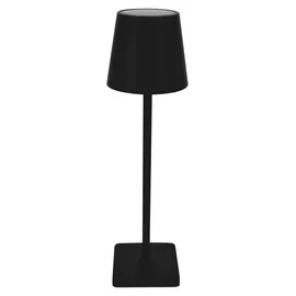 AMBIA GARDEN Solarleuchte Metall 10,70x38,00 cm 4-fach schaltbar Schwarz