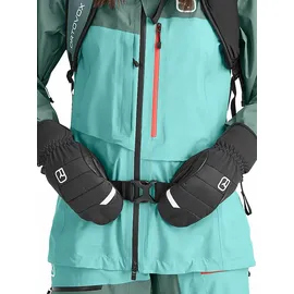 Ortovox Freeride Cozy Mitten Damen Skihandschuhe-Schwarz-XS