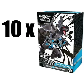 Pokemon Trading Card Game Black Bolt Booster Bundle Display SV10,5