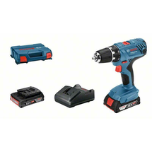 Bosch GSR 18V-21 Professional inkl. 2 x 2 Ah + L-Case 06019H100A