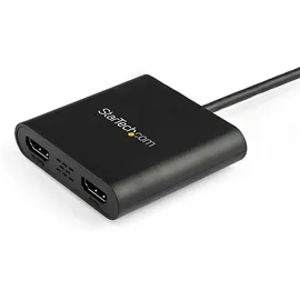 Startech USB-A auf Dual HDMI Adapter 31,5 cm Schwarz