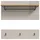 Möbel Boss Garderobenpaneel Slide 80 x 80 x 28 cm Beige/Eiche