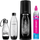 Sodastream Terra black + PET-Flasche 0,5 l + 2 PET-Flaschen 1 l + Zylinder