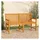 vidaXL Gartenbank 150 x 59 x 90 cm Braun