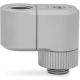 EK Water Blocks EKWB EK-Quan Torq DoubleRotary Offset 21 SaTi 3831109893128, Wasserkühlung Anschluss, Silber