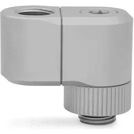 EK Water Blocks EKWB EK-Quan Torq DoubleRotary Offset 21 SaTi 3831109893128, Wasserkühlung Anschluss, Silber