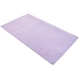 framsohn frottier Badematte Uni Basic Hotelmatte Lila 67 x 120 cm
