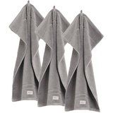 GANT Gästetuch 3er Pack 'Premium Towel' Baumwolle Handtücher 3 ct