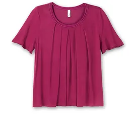 sheego T-Shirt in beere | Gr.: 44-46