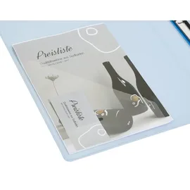 Eichner Präsentationsringbuch DIN A4 25 mm Blau/Transparent 1 St.