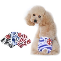 PETLESO Hundewindeln 3pcs Läufigkeitshose für Hündinnen Waschbare Hunde Schutzhöschen Inkontinenz Windeln für Hund-XL