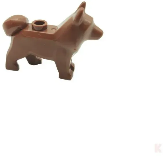 Klemos KL-40112 Klemmbaustein Hund braun