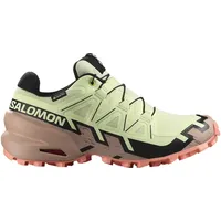 Salomon Damen Laufschuhe Salomon Speedcross 6 Gore-Tex Lime Cream/Mahogany