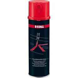 Baustellen-Markierspray Acrylatbasis mit Schreibdüse rot 500ml Dose - rot