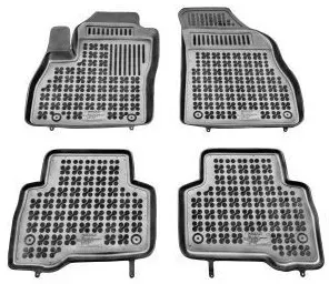 Gummifußmatten für FIAT Fiorino Van / Qubo / CITROËN Nemo / PEUGEOT Bipper (ab 2008) – Schalenmatten