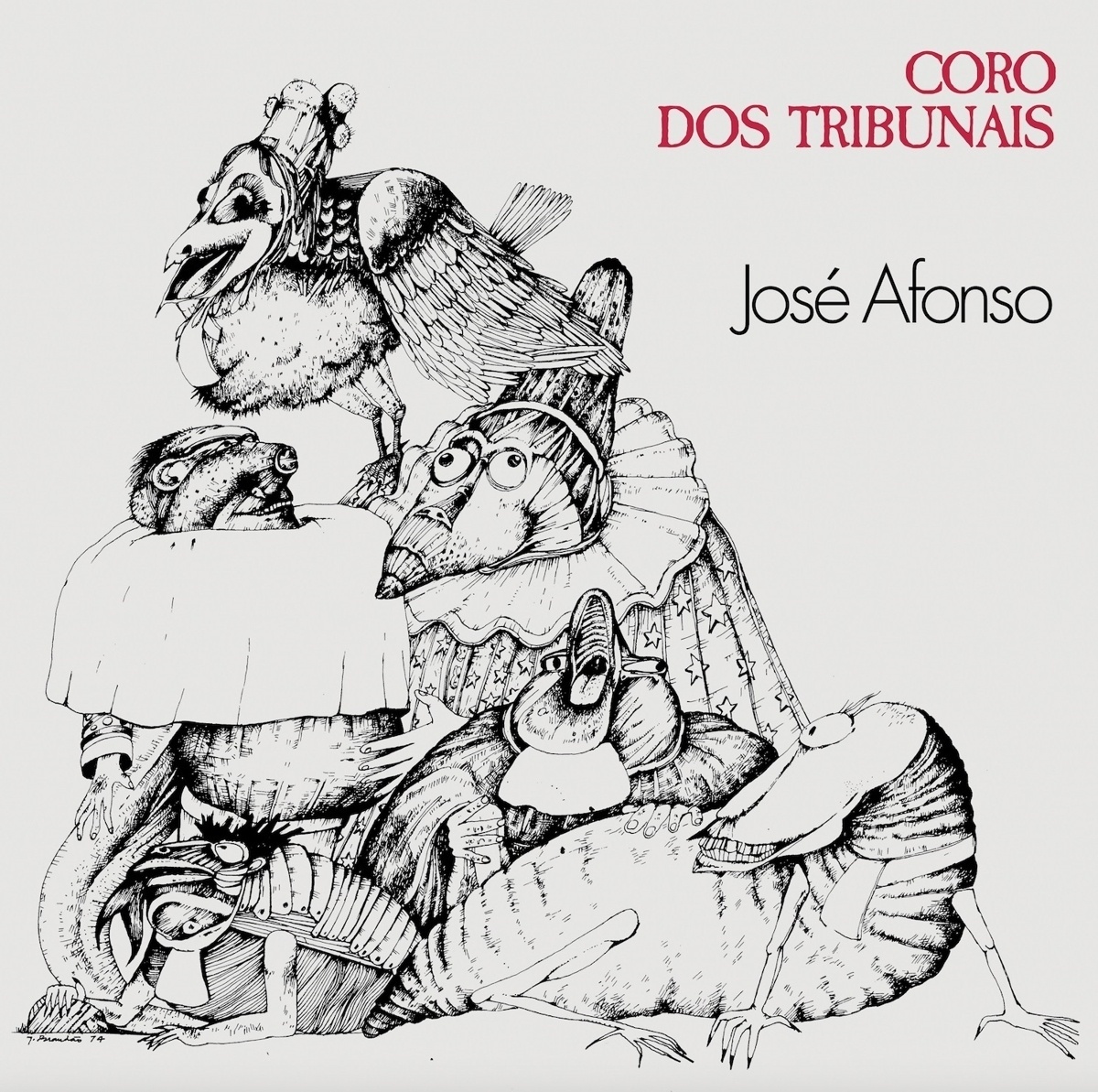 Coro Dos Tribunais (Vinyl) - Jose Afonso. (LP)