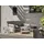 Brafab Blixt Loungetisch Aluminium hellgrau, 65cm